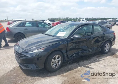 2021 Hyundai Elantra Se z USA, uszkodzony, nr VIN 5NPLL4AG8MH037152